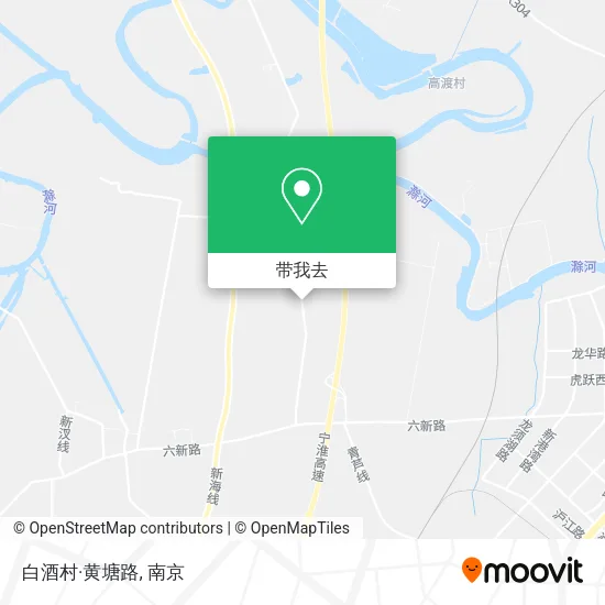 白酒村·黄塘路地图