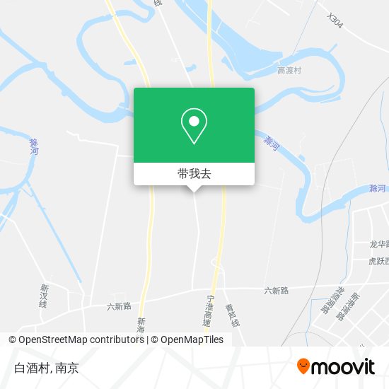 白酒村地图
