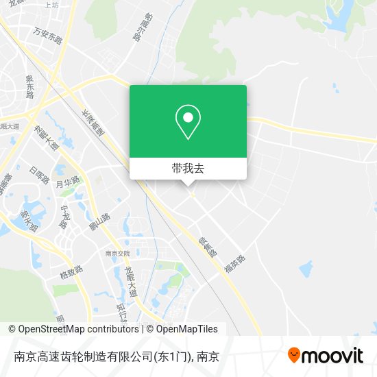 南京高速齿轮制造有限公司(东1门)地图