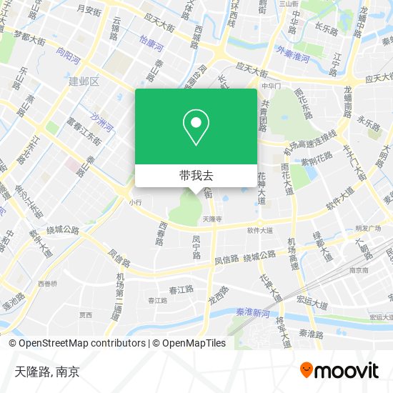 天隆路地图