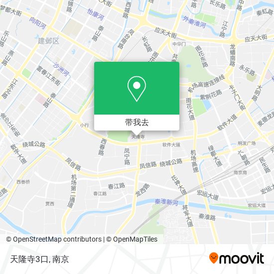 天隆寺3口地图