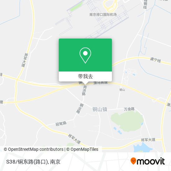 S38/铜东路(路口)地图