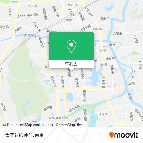 太平花苑-南门地图