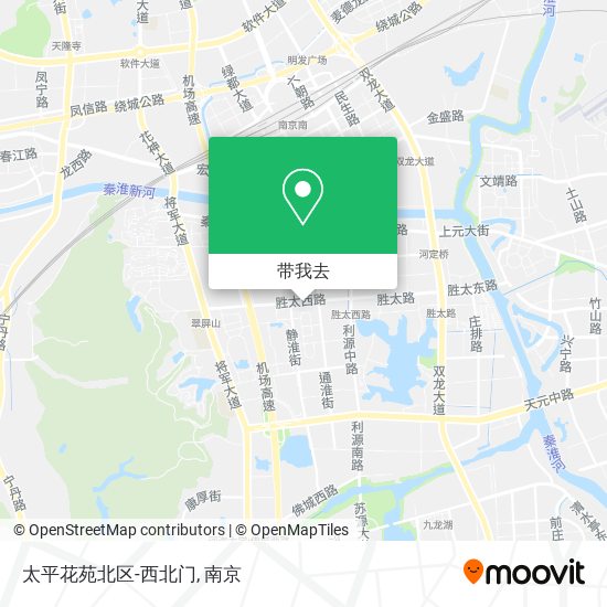 太平花苑北区-西北门地图