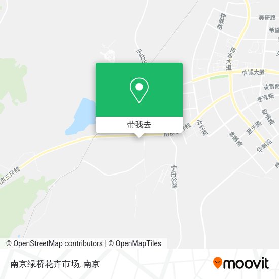 南京绿桥花卉市场地图