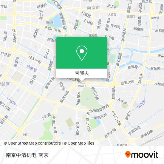 南京中清机电地图