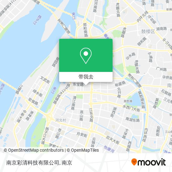 南京彩清科技有限公司地图