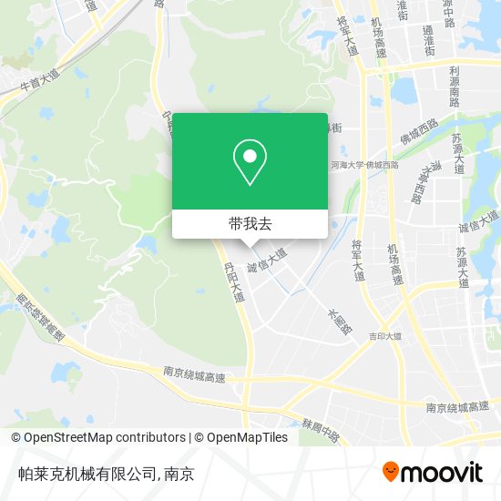 帕莱克机械有限公司地图