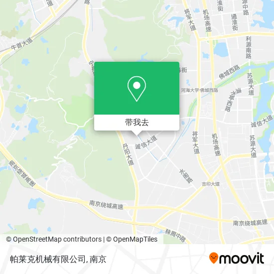 帕莱克机械有限公司地图