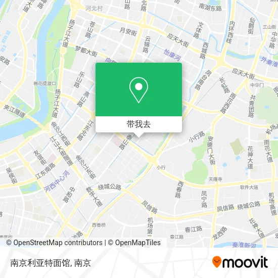 南京利亚特面馆地图
