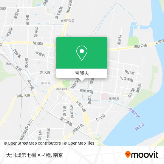 天润城第七街区-4幢地图