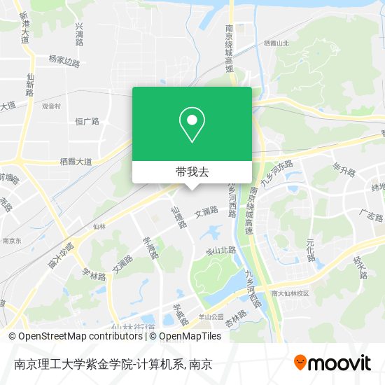 南京理工大学紫金学院-计算机系地图