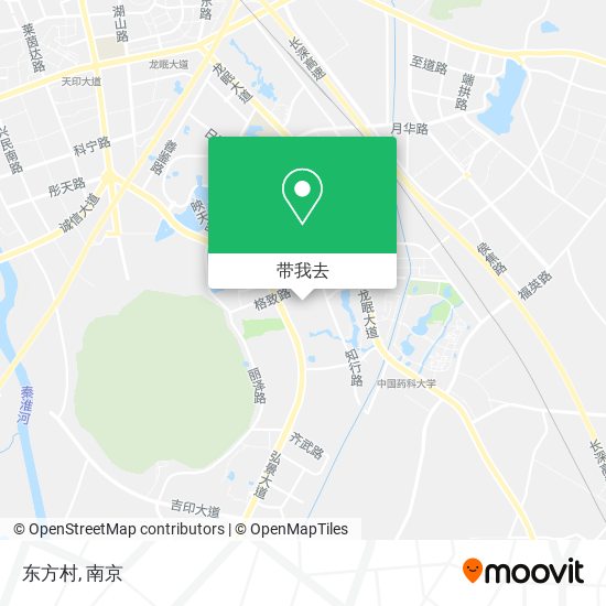 东方村地图