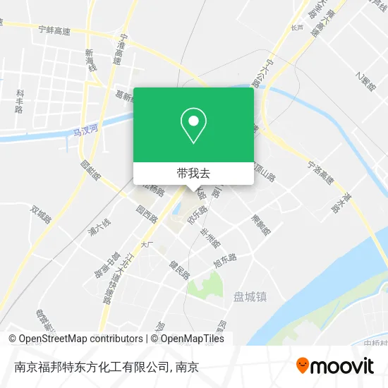 南京福邦特东方化工有限公司地图