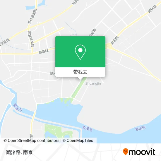 濑渚路地图