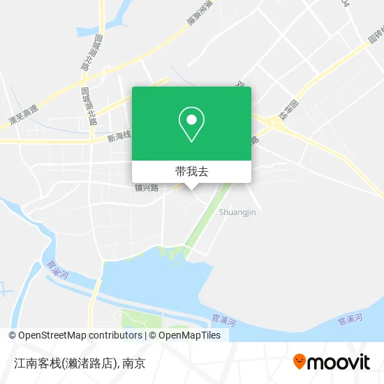 江南客栈(濑渚路店)地图