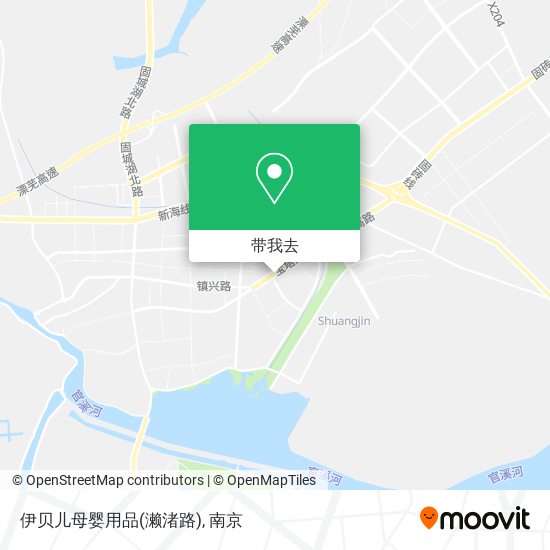 伊贝儿母婴用品(濑渚路)地图