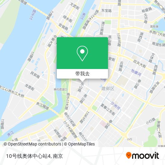 10号线奥体中心站4地图