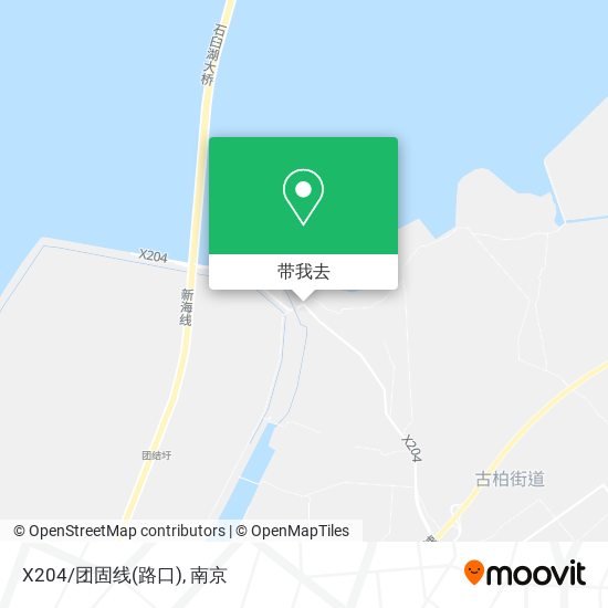 X204/团固线(路口)地图