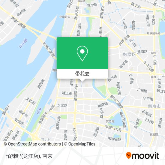 怕辣吗(龙江店)地图
