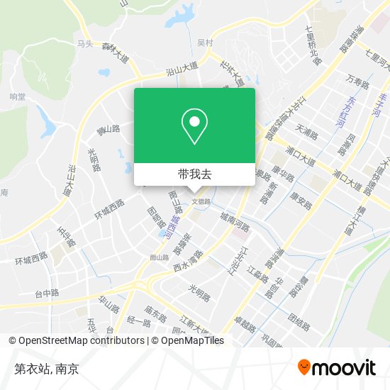 第衣站地图