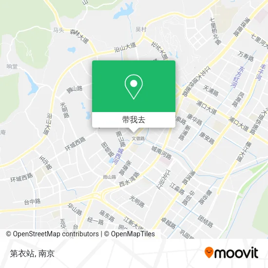 第衣站地图