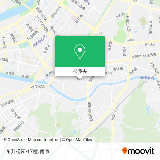 东升裕园-17幢地图