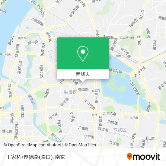 丁家桥/厚德路(路口)地图