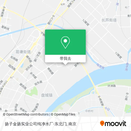 扬子金扬实业公司纯净水厂-东北门地图
