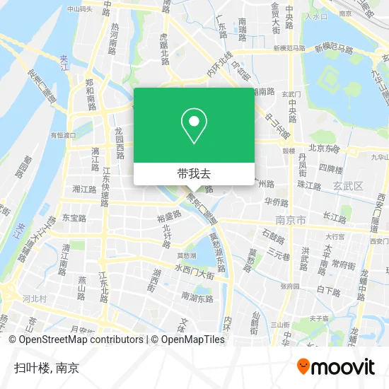 扫叶楼地图