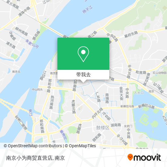 南京小为商贸直营店地图