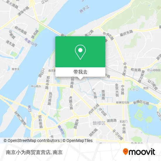 南京小为商贸直营店地图