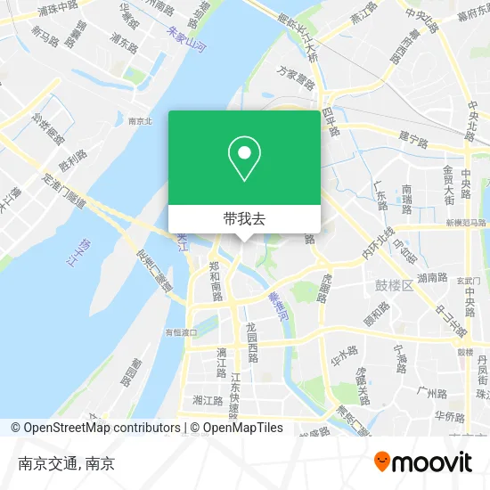 南京交通地图