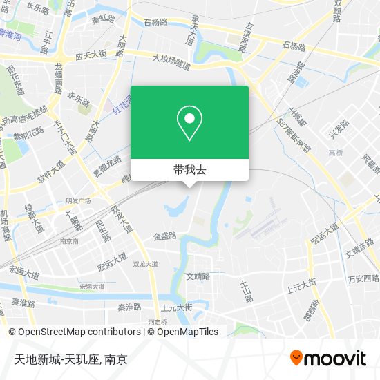 天地新城-天玑座地图