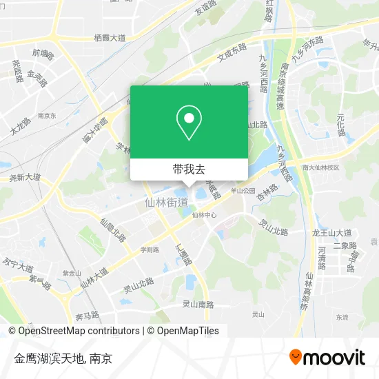 金鹰湖滨天地地图