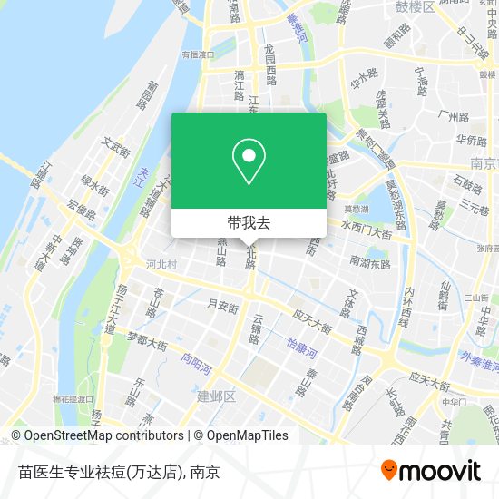 苗医生专业祛痘(万达店)地图