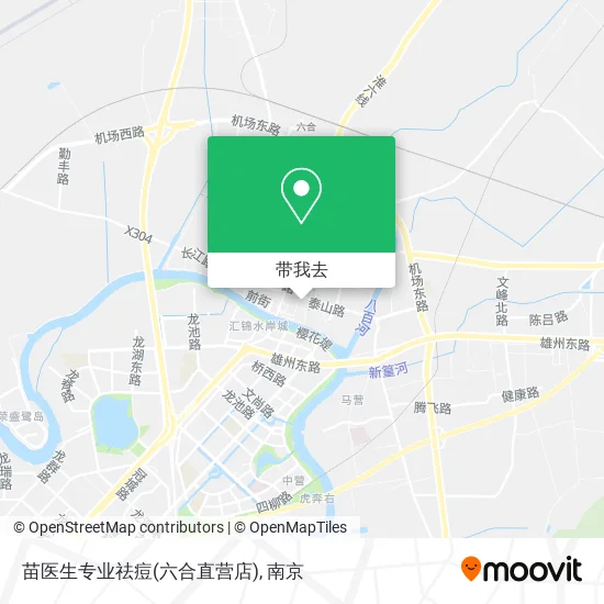 苗医生专业祛痘(六合直营店)地图