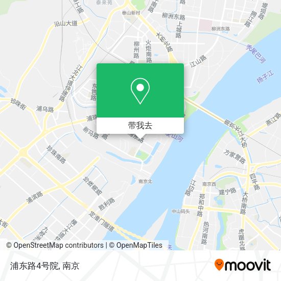浦东路4号院地图