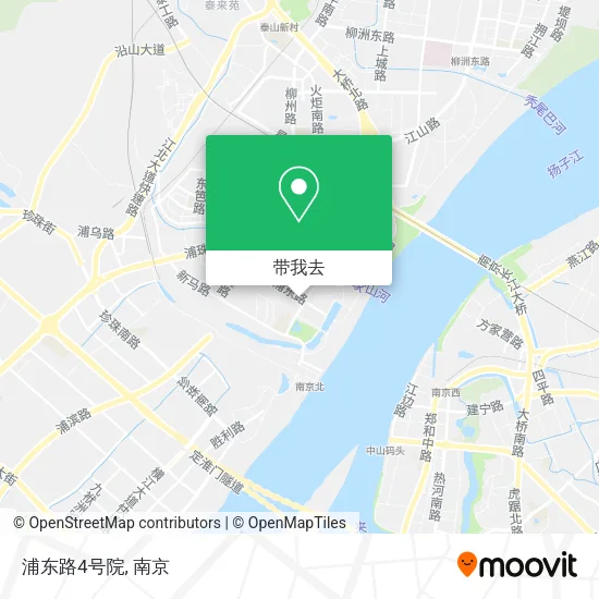 浦东路4号院地图