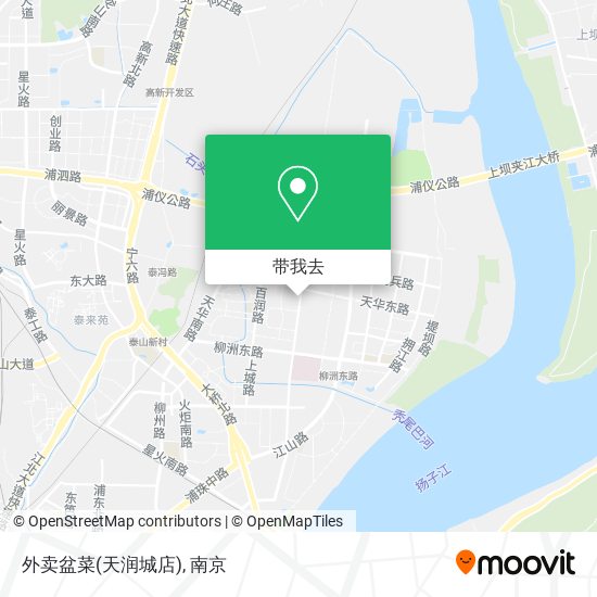 外卖盆菜(天润城店)地图