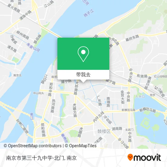 南京市第三十九中学-北门地图