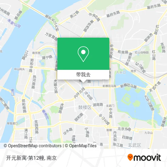 开元新寓-第12幢地图