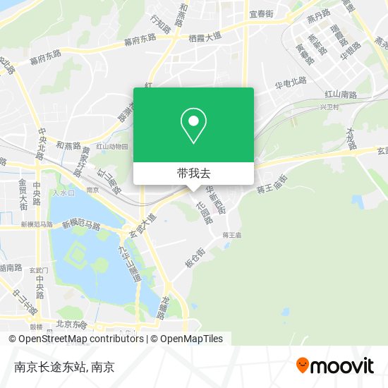 南京长途东站地图