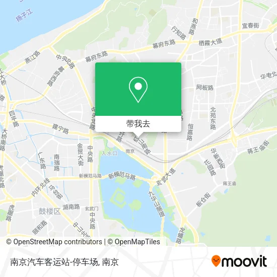 南京汽车客运站-停车场地图