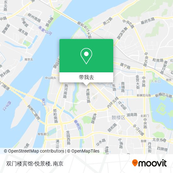 双门楼宾馆-悦景楼地图