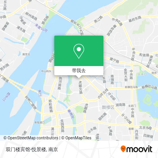 双门楼宾馆-悦景楼地图