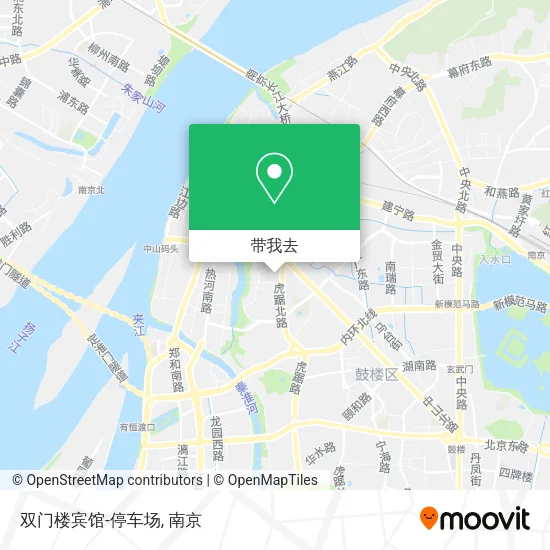 双门楼宾馆-停车场地图