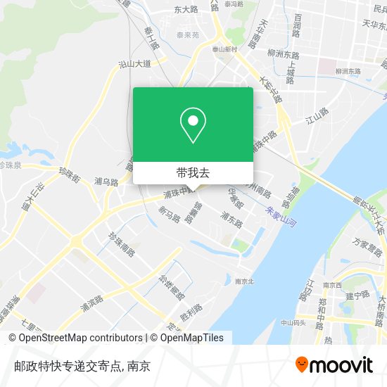 邮政特快专递交寄点地图