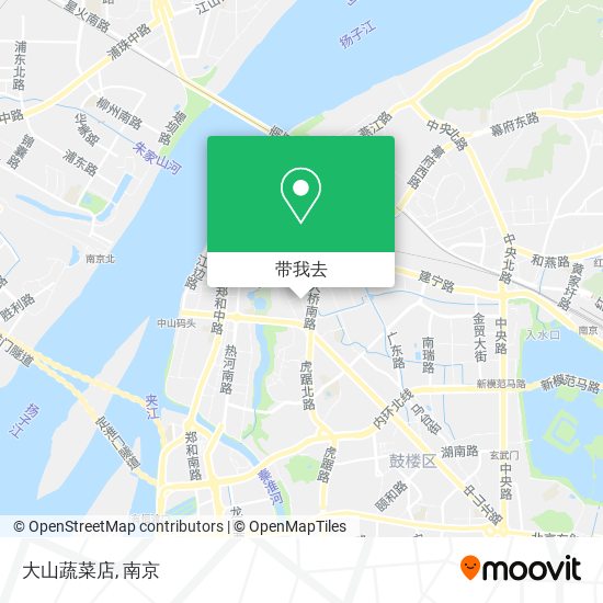 大山蔬菜店地图