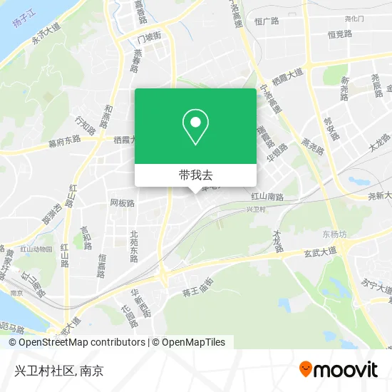 兴卫村社区地图
